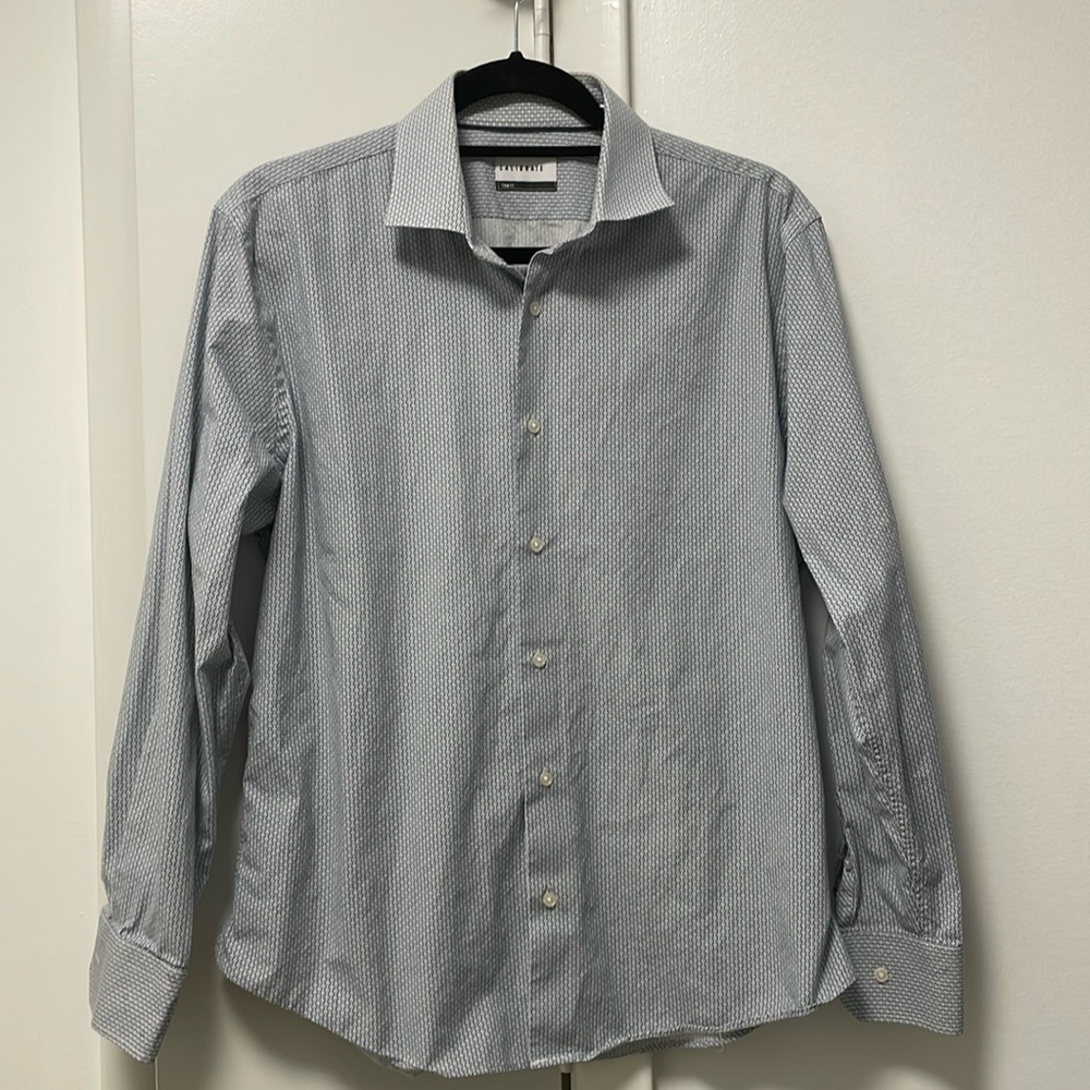 Calibrate Trim Fit Dress Shirt 16 Neck 32-30